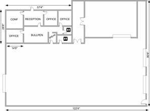 3225-3245 N Nevada St, Chandler, AZ à louer Plan d’étage– Image 1 sur 1