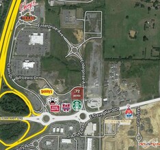 Lewis Ranch Rd, Conway, AR - VUE AÉRIENNE vue de carte