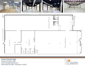 835 N Capitol Ave, Indianapolis, IN à louer Plan de site– Image 1 sur 1