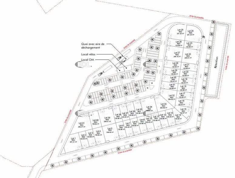 Local d'activités dans Le Pontet à vendre - Plan de site – Image 2 sur 3