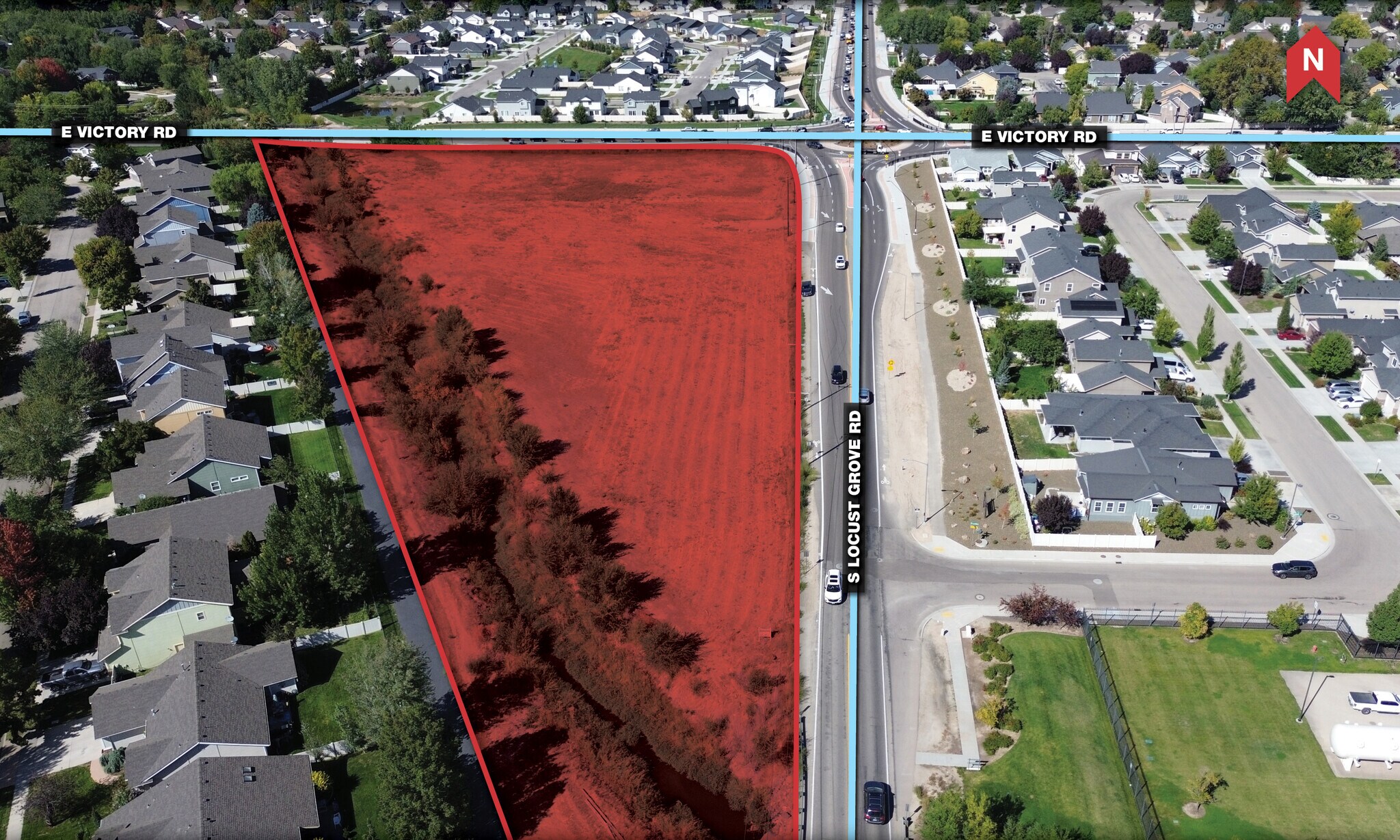 3245-3247 S Locust Grove Rd, Meridian, ID à vendre Photo de l’immeuble– Image 1 sur 7