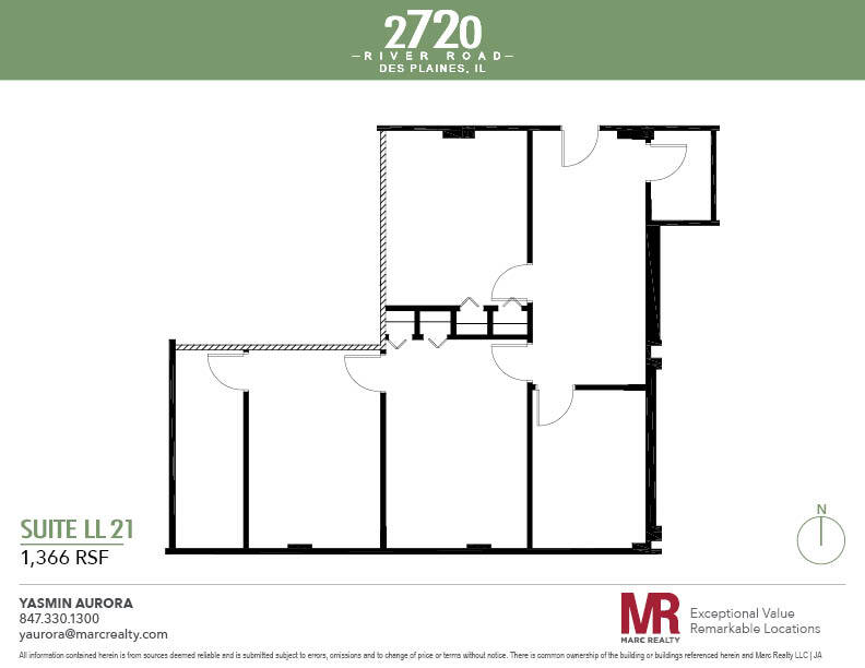 2720 S River Rd, Des Plaines, IL à louer Plan d’étage– Image 1 sur 5