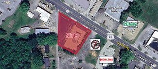 Plus de détails pour 1310 US-72, Corinth, MS - Terrain à louer