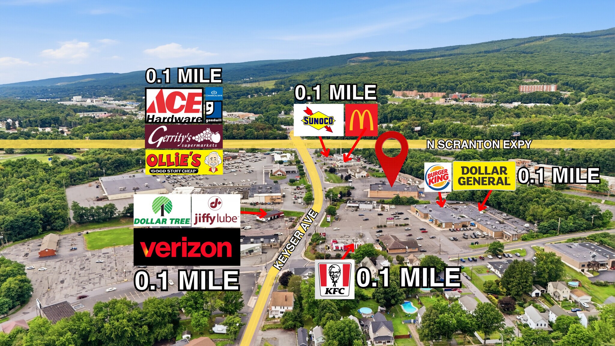 1777 N Keyser Ave, Scranton, PA à louer Photo de l’immeuble– Image 1 sur 55