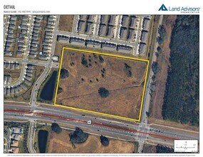 NW Corner of SR 56 and Morris Bridge Rd, Wesley Chapel, FL - Vue aérienne  vue de carte
