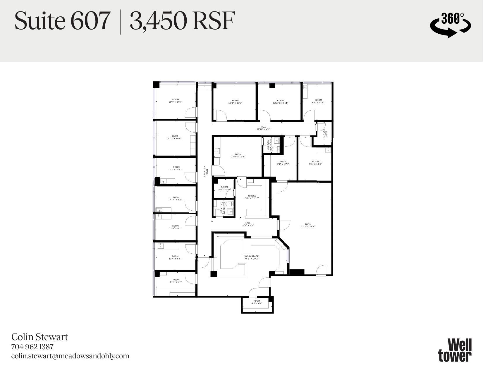 1718 E 4th St, Charlotte, NC à louer Plan d’étage– Image 1 sur 1