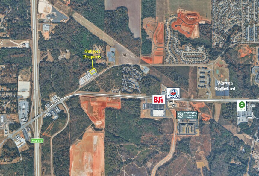 2468 Gunn Rd, Byron, GA à louer - Aérien – Image 2 sur 2
