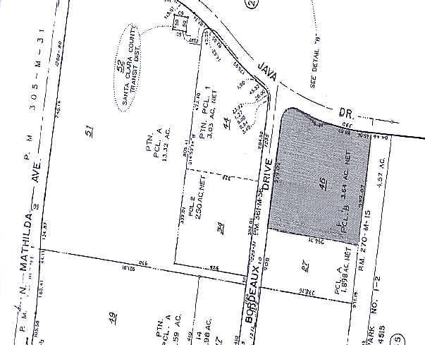 388 W Java Dr, Sunnyvale, CA à louer - Plan cadastral – Image 2 sur 8