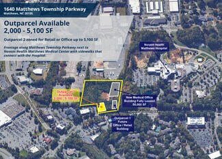 Plus de détails pour 1640 Matthews Township Pky, Matthews, NC - Local commercial à louer