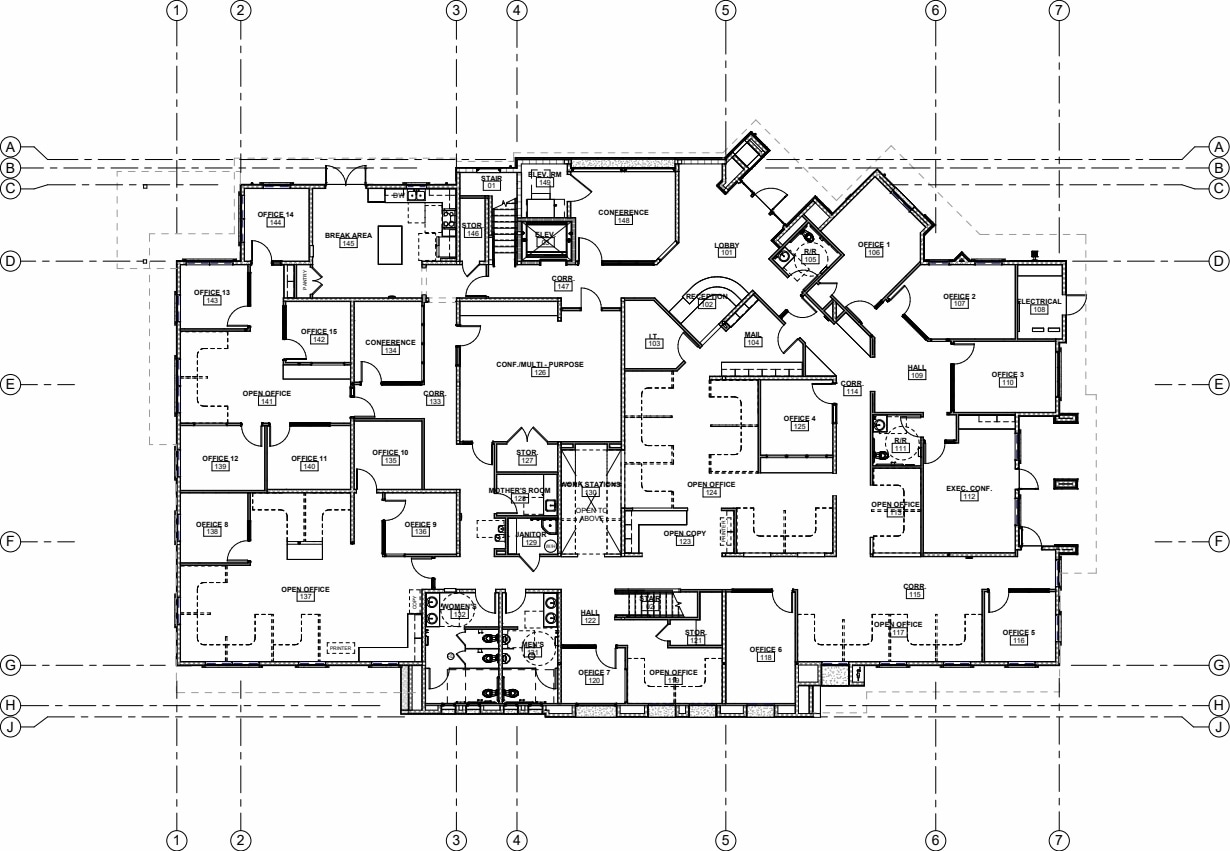 5625 Avenida de Los Robles, Visalia, CA à louer Plan d’étage– Image 1 sur 2