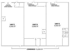 6390 Gunpark Dr, Boulder, CO à louer Plan d’étage– Image 1 sur 5