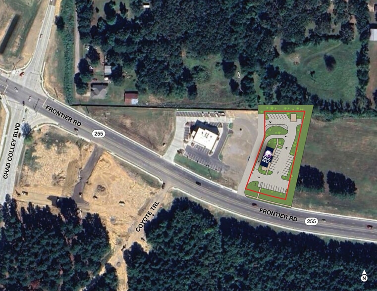 1500 Frontier Rd, Barling, AR à vendre - Aérien – Image 3 sur 7