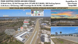 Plus de détails pour 940 N Suncoast Blvd, Crystal River, FL - Local commercial à vendre