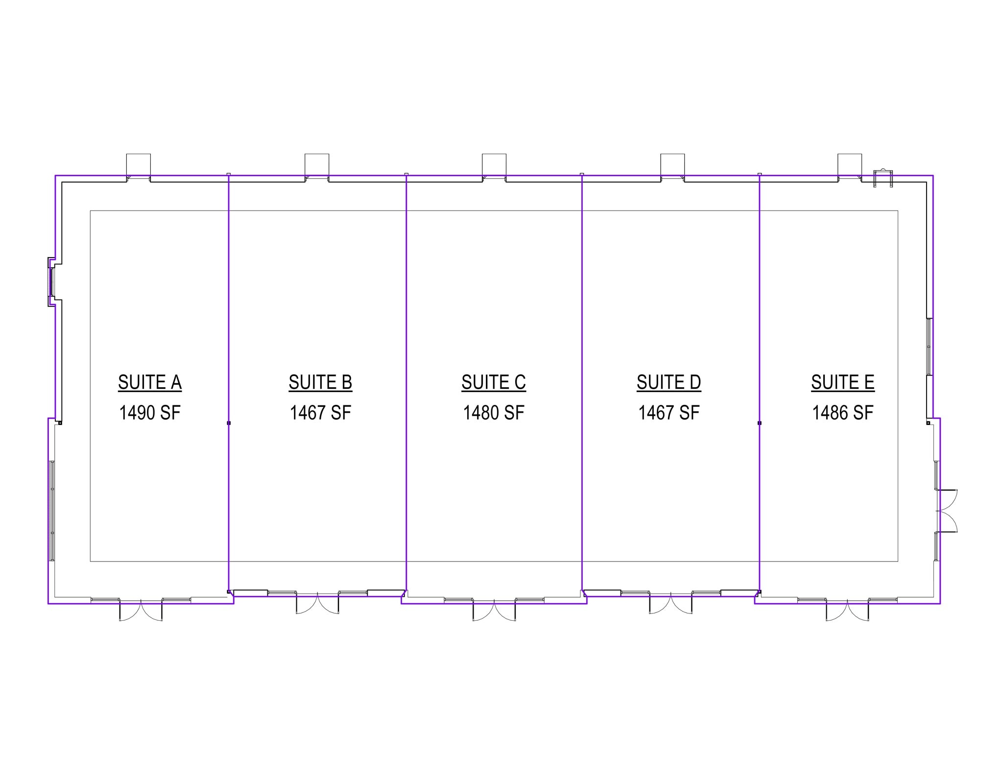 2707 Memorial Blvd, Springfield, TN à louer Plan de site– Image 1 sur 3