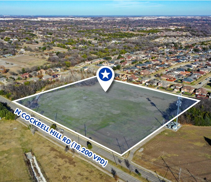 200 N Cockrell Hill Rd, DeSoto, TX à vendre - Aérien – Image 3 sur 3