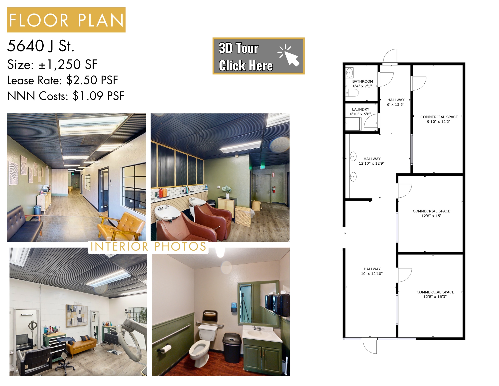 5640-5644 J St, Sacramento, CA à louer Photo intérieure– Image 1 sur 4