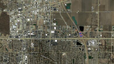 1-401 N Burkhardt Rd, Evansville, IN - Vue aérienne vue de carte