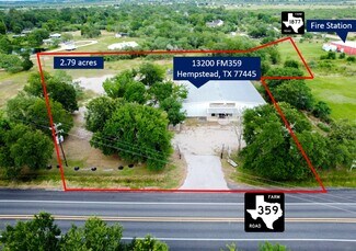 Plus de détails pour 13200 FM 359 Rd, Hempstead, TX - Industriel/Logistique à vendre