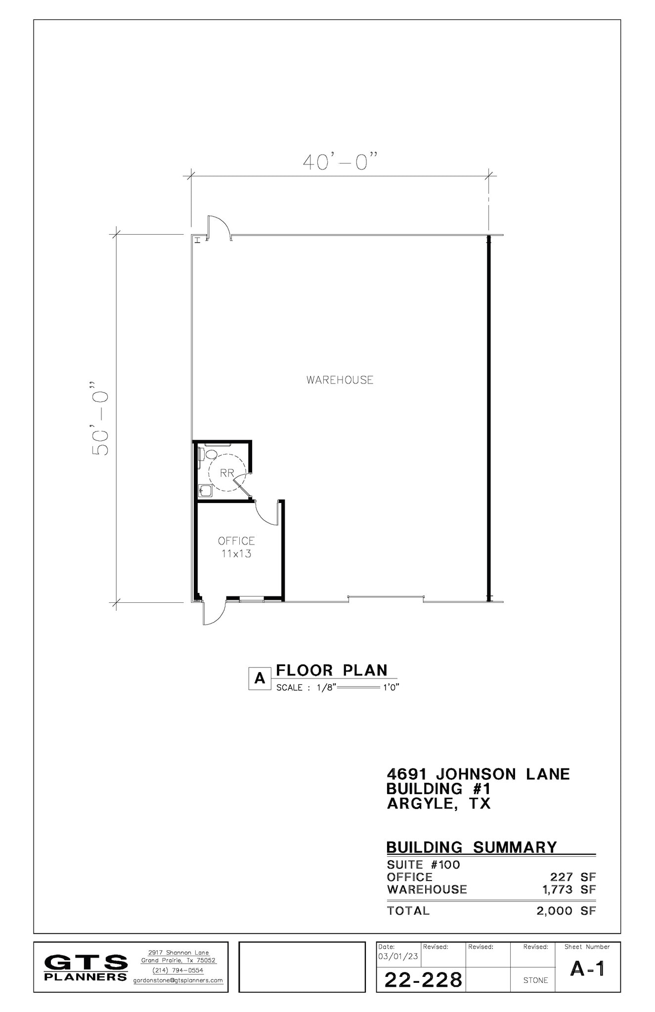 4687 Johnson Ln, Argyle, TX à louer Plan d’étage– Image 1 sur 1