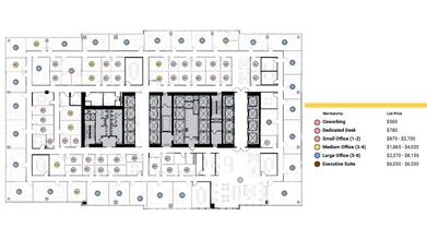 50 S 16th St, Philadelphia, PA à louer Plan d’étage– Image 1 sur 7