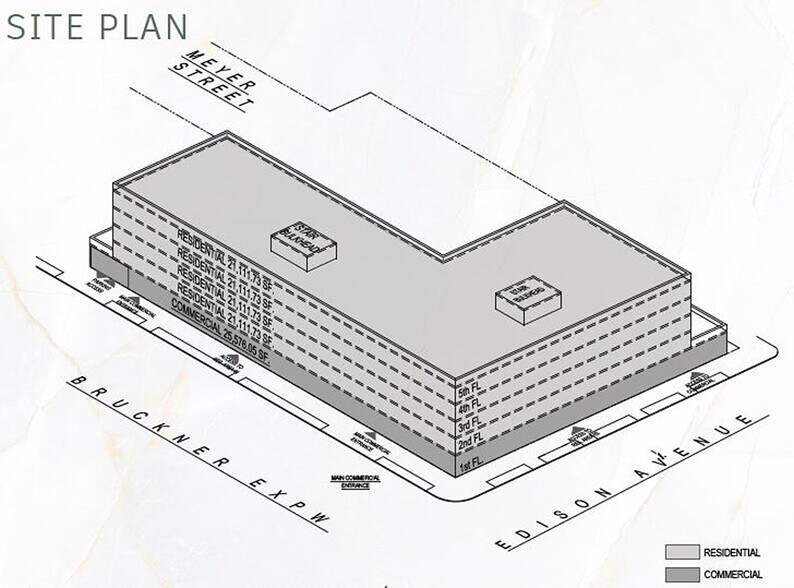 2923 Bruckner Blvd, Bronx, NY à vendre - Plan de site – Image 3 sur 3