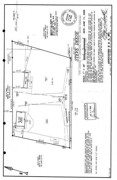 5024 Sunset Blvd, Lexington, SC à vendre - Plan de site – Image 3 sur 4