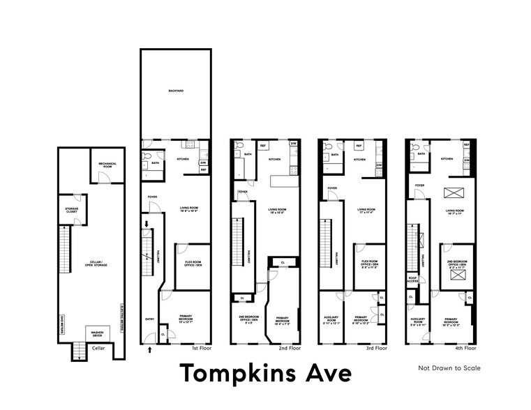 293 Tompkins Ave, Brooklyn, NY à vendre - Plan d’étage – Image 2 sur 9
