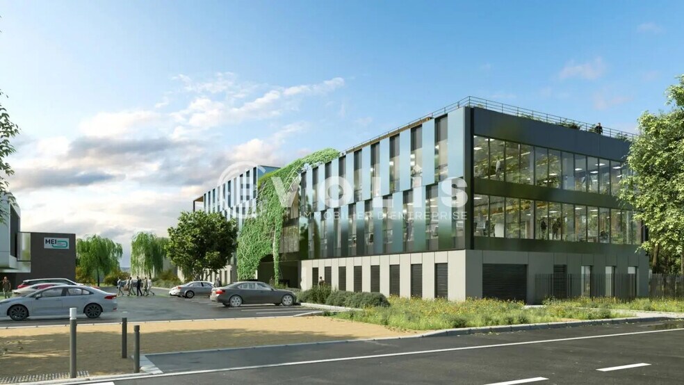 1 Rue Albert Einstein, Champs-sur-Marne à louer - Photo de l’immeuble – Image 3 sur 3