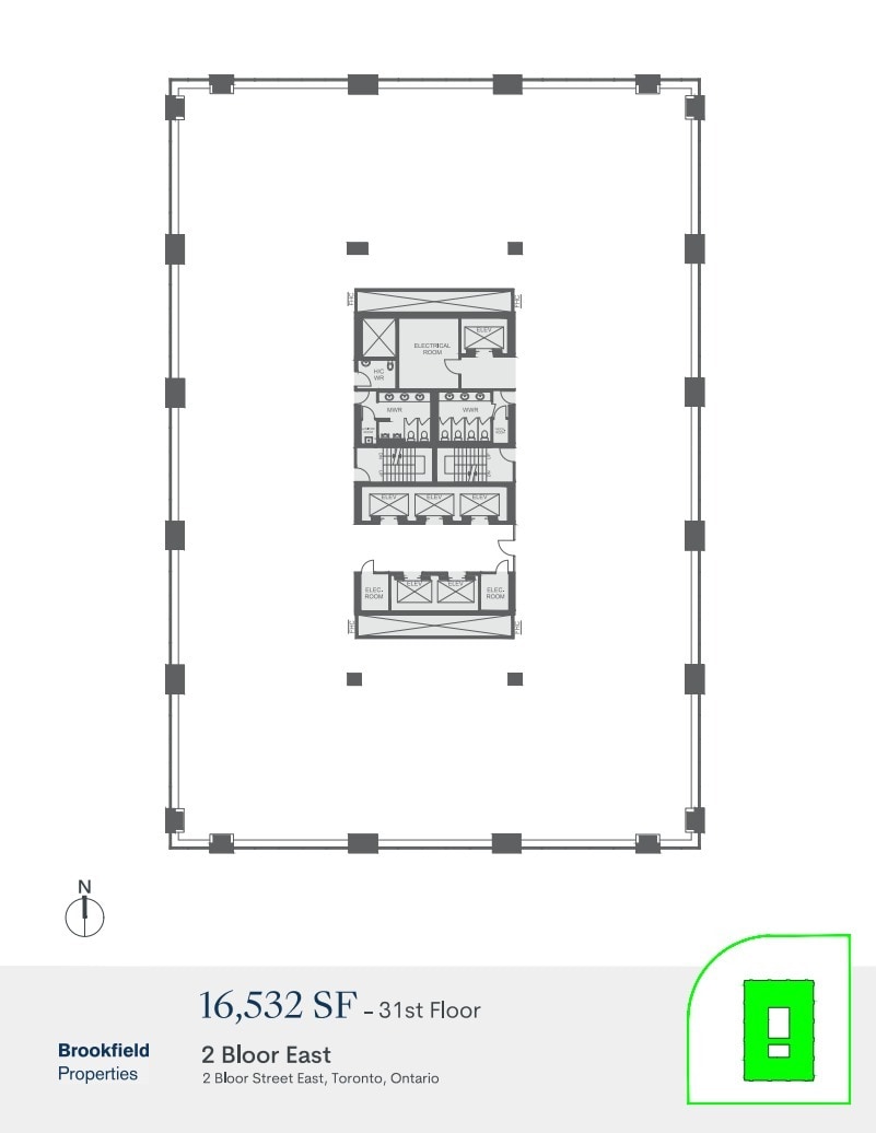 2 Bloor St E, Toronto, ON à louer Plan d’étage– Image 1 sur 1