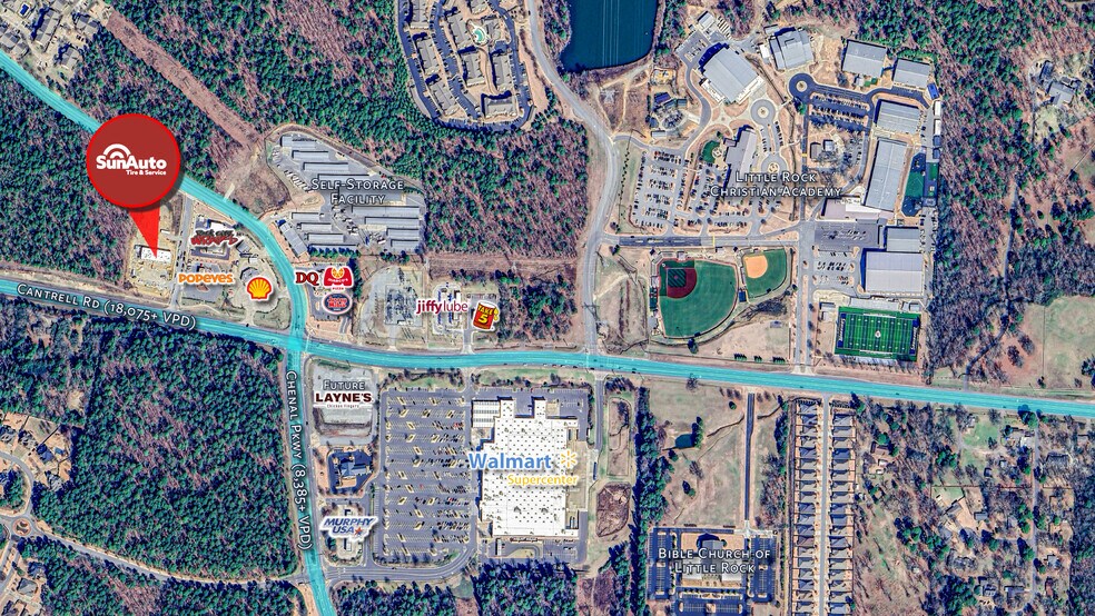 19700 Cantrell Rd, Little Rock, AR à vendre - Photo de l’immeuble – Image 2 sur 3