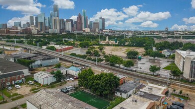 1804 N Main St, Houston, TX - Vue aérienne  vue de carte