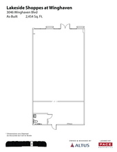 3002-4002 Winghaven Blvd, O'Fallon, MO à louer Plan d’étage– Image 1 sur 3