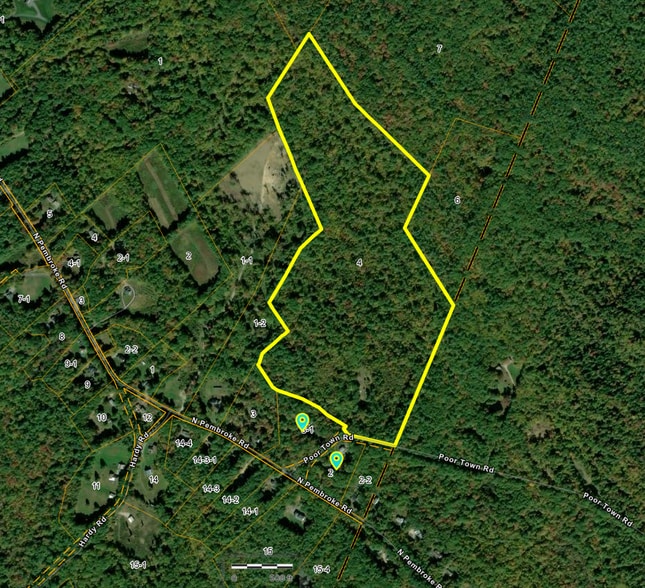 0 Poor Town Road, Pembroke, NH à vendre - Aérien – Image 2 sur 2