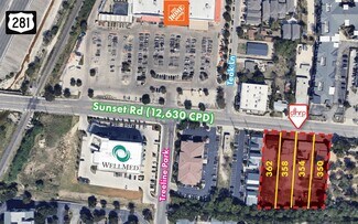 Plus de détails pour 350-362 W Sunset Rd, San Antonio, TX - Terrain à vendre