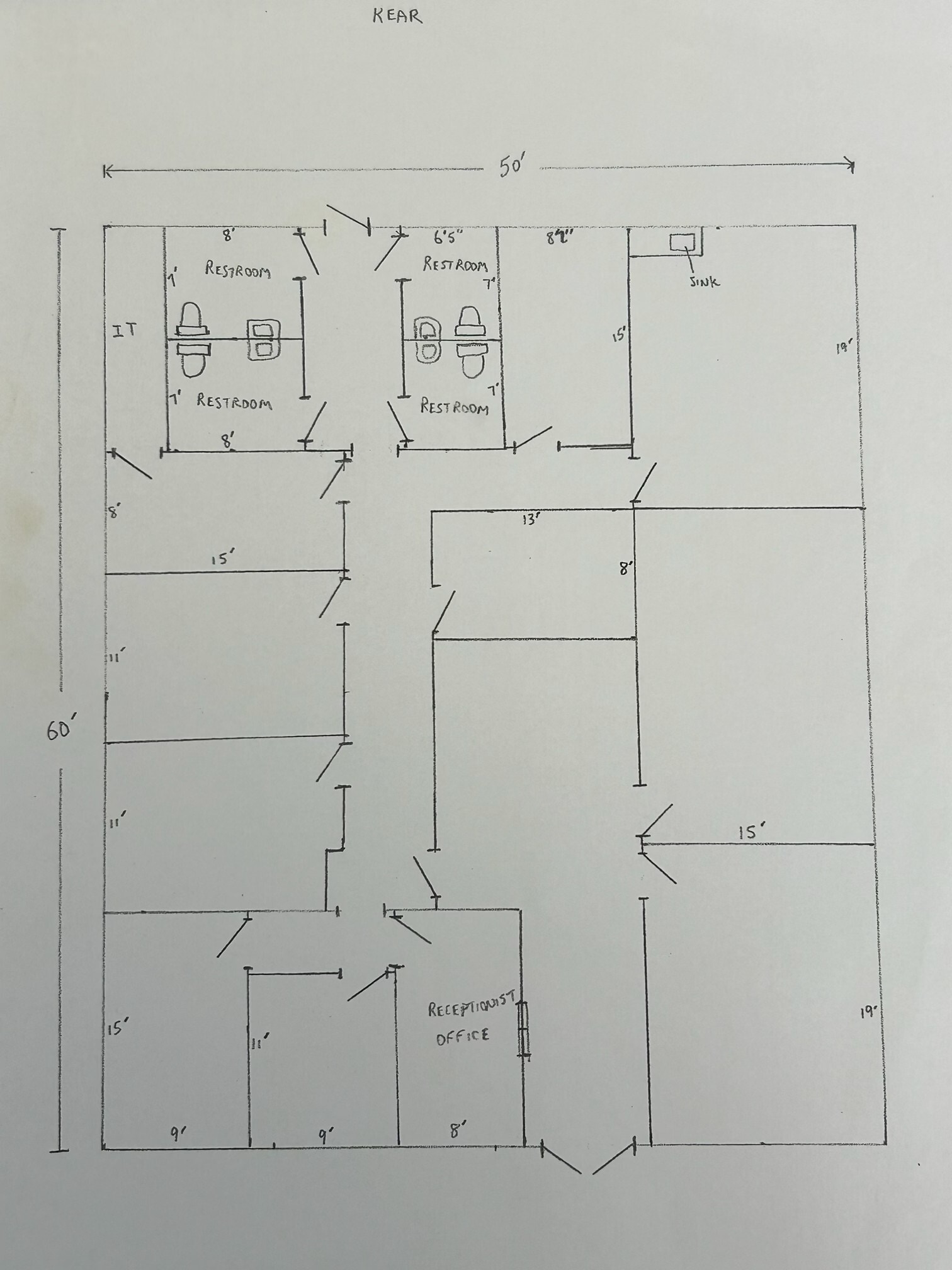 244 Highway 65 N, Clinton, AR à louer Plan d’étage– Image 1 sur 5