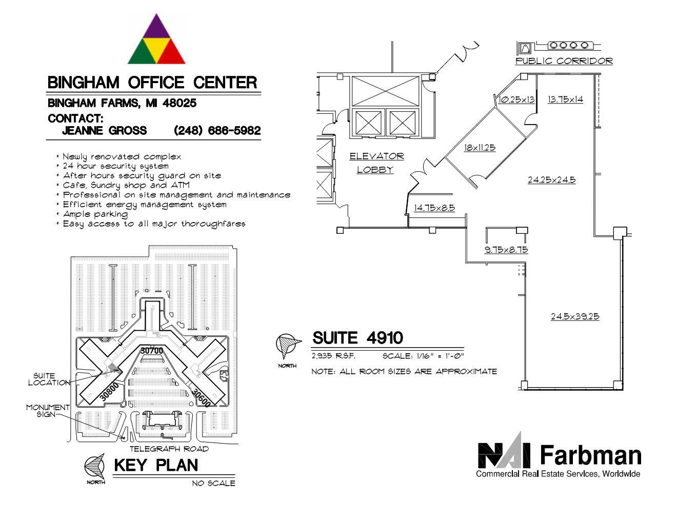 30600-30700 - 30800 Telegraph Rd, Bingham Farms, MI à louer Photo de l’immeuble– Image 1 sur 1