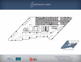 5757 Alpha Rd, Dallas, TX à louer Plan d’étage– Image 1 sur 1