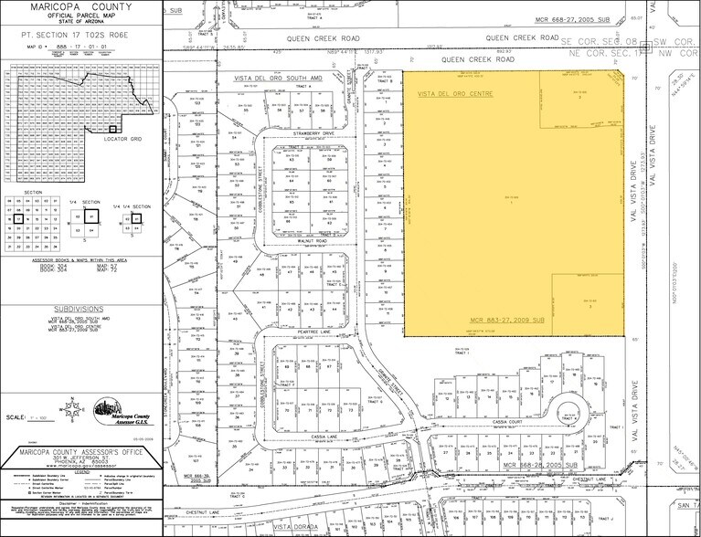 4844-4902 S Val Vista Dr, Gilbert, AZ à louer - Plan cadastral – Image 2 sur 13