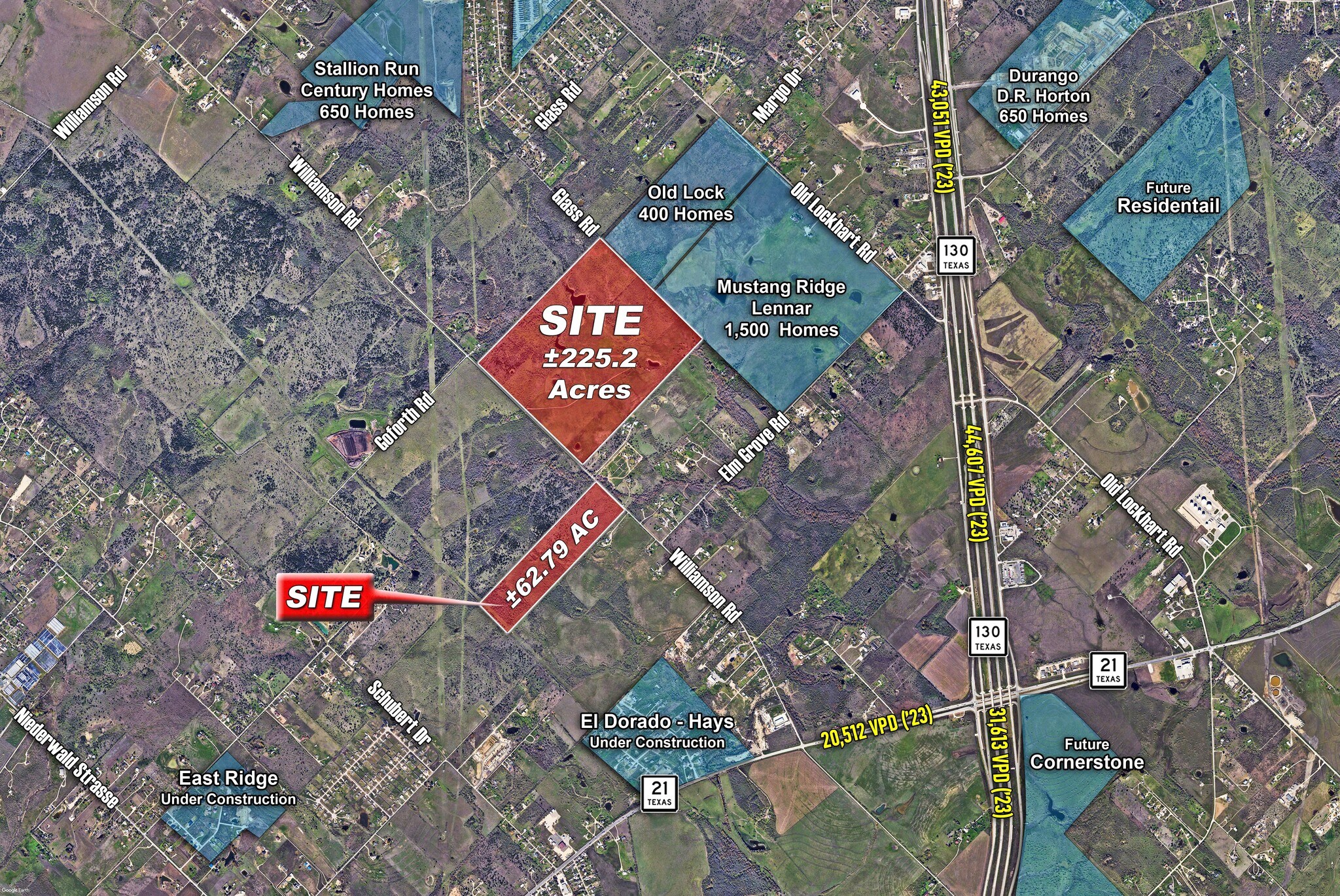 7800 Williamson Rd, Kyle, TX à vendre Aérien– Image 1 sur 4