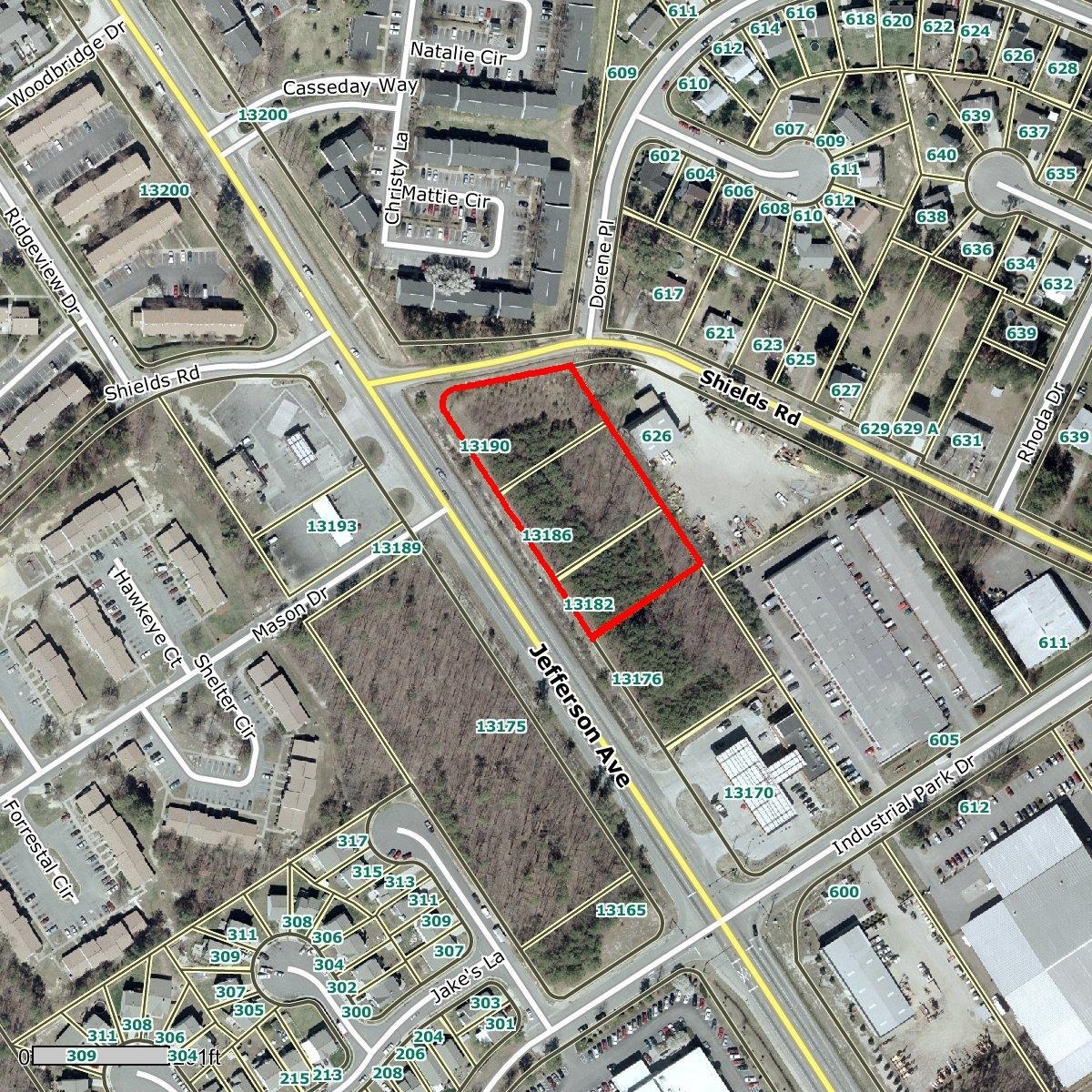 13182-13190 Jefferson Ave, Newport News, VA à vendre Photo de l’immeuble– Image 1 sur 2