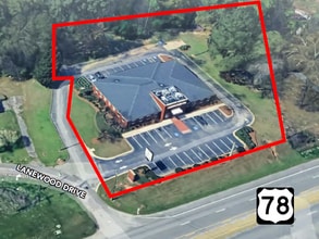1664 Forestdale Blvd, Birmingham, AL - VUE AÉRIENNE  vue de carte