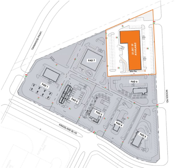 NEC N. Twinwood Parkway @Twinwood Center dr, Brookshire, TX à louer - Photo principale – Image 1 sur 1