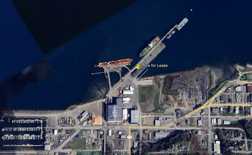 202 N Cedar St, Port Angeles, WA - Vue aérienne vue de carte