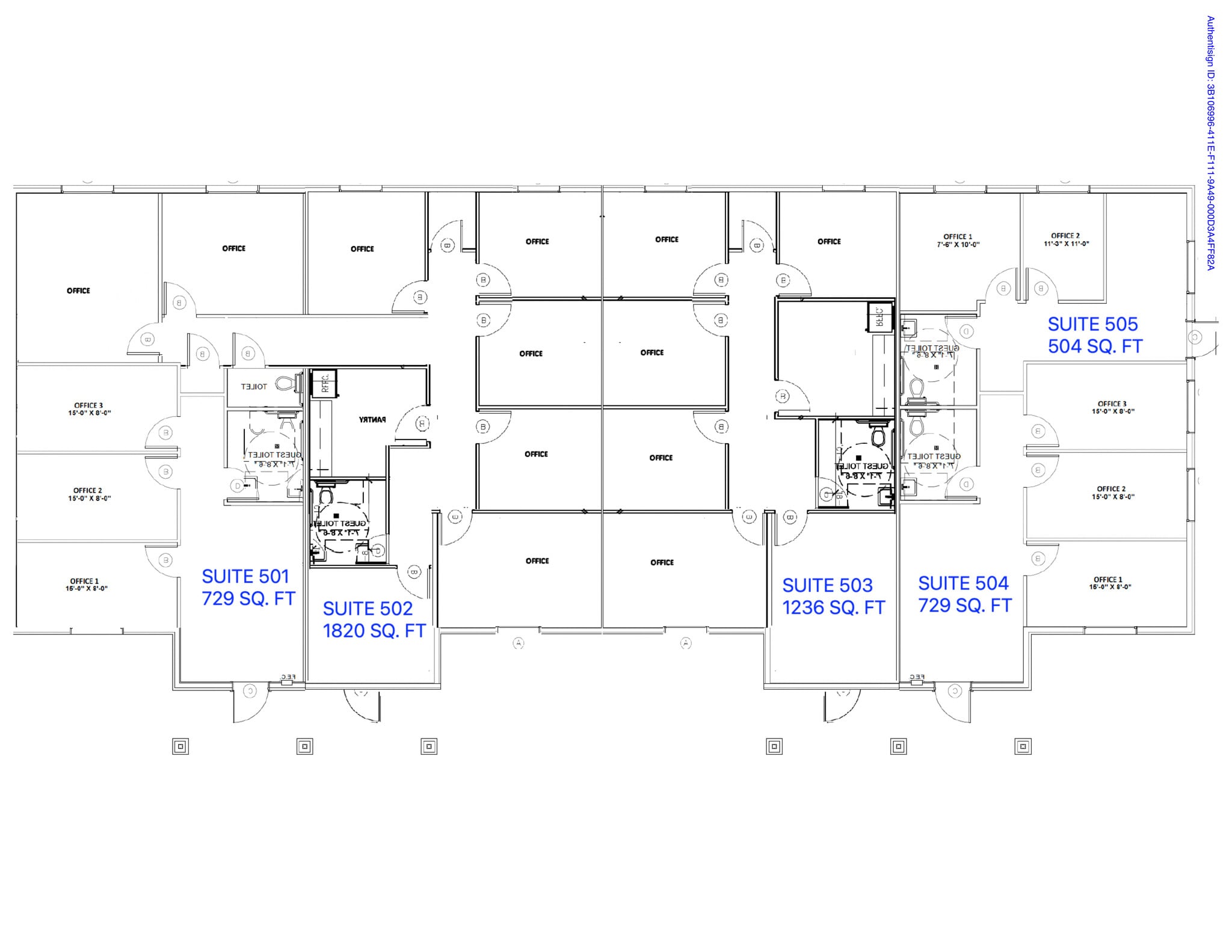 8525 N Sam Houston Pkwy E, Humble, TX à louer Plan d’étage– Image 1 sur 1