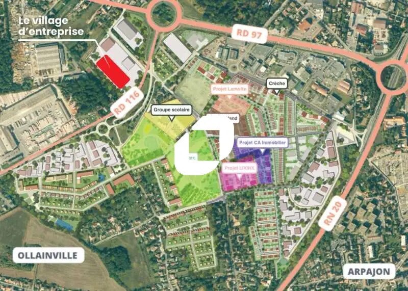 Local d'activités dans Ollainville à vendre - Photo de l’immeuble – Image 2 sur 3