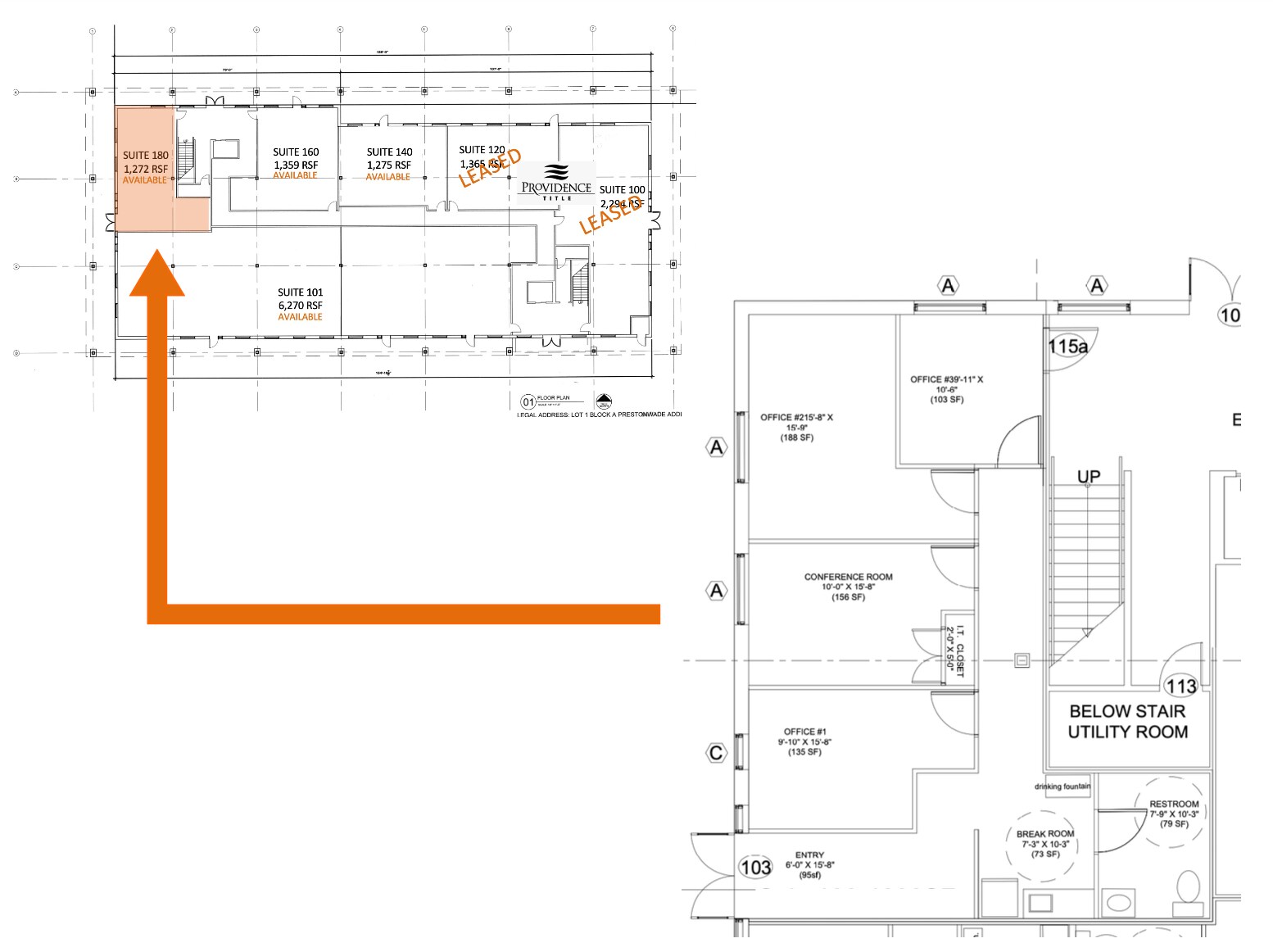 6475 Preston Rd, Frisco, TX à louer Plan d’étage– Image 1 sur 1