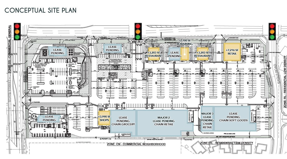 SEC W Ramona Expressway at State Street, San Jacinto, CA à louer Plan d’étage– Image 1 sur 1