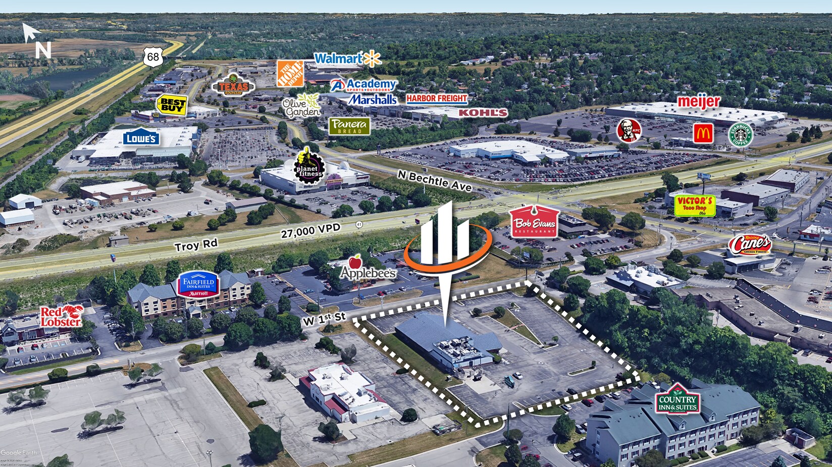 1805 W 1st St, Springfield, OH à louer Photo principale– Image 1 sur 26