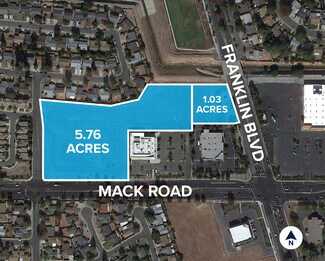 Plus de détails pour Franklin Blvd & Mack Rd, Sacramento, CA - Terrain à vendre