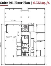 200 Graham Ave, Winnipeg, MB à louer Plan d’étage– Image 1 sur 1